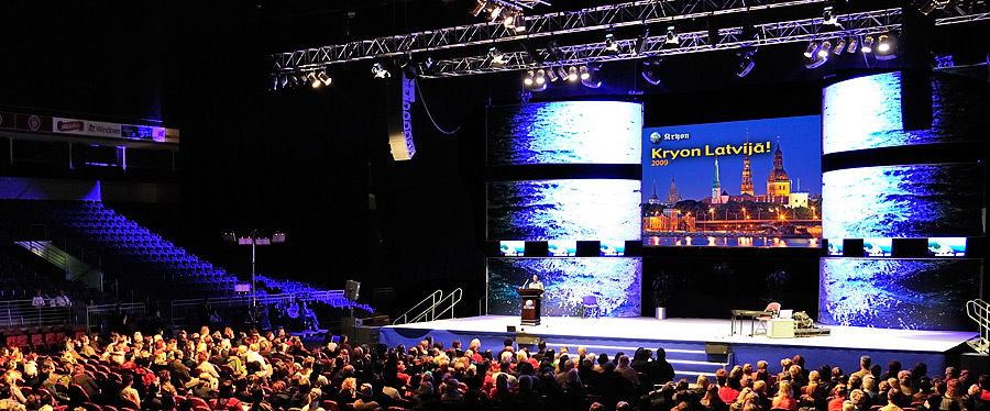 Conferencia de Kryon em Riga na Letónia 15 de Março 2009